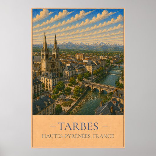 Tarbes Poster (Vorne)