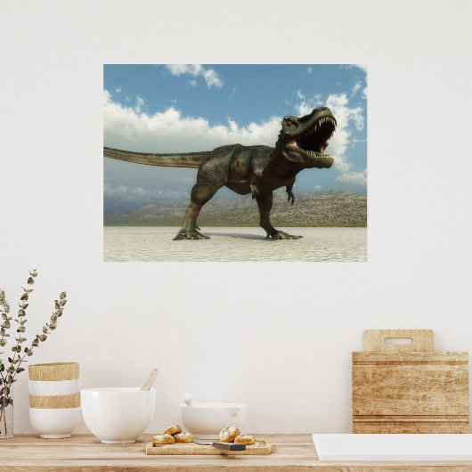 Tarbosaurus Poster (Küche)