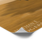 Tarbosaurus Poster (Ecke)