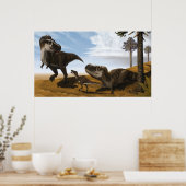 Tarbosaurus Poster (Küche)