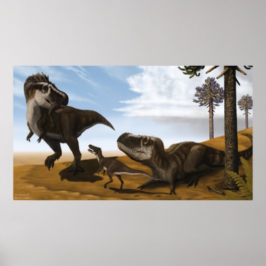 Tarbosaurus Poster (Vorne)