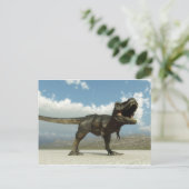Tarbosaurus Postkarte (Stehend Vorderseite)
