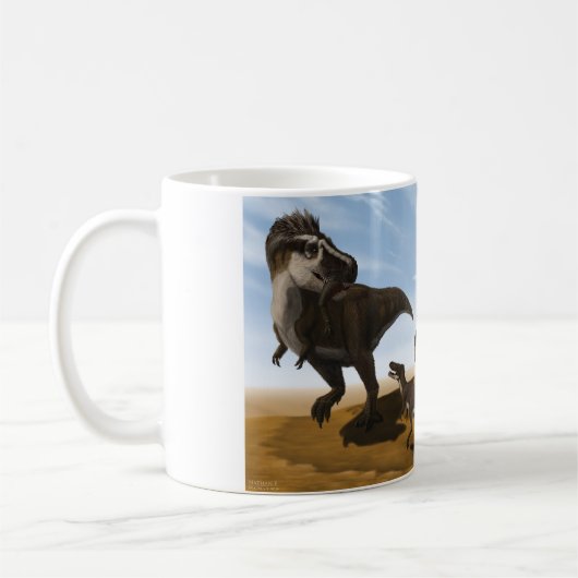 Tarbosaurus Tasse (Links)