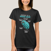 Tardigrade Anatomy Water Bear Funny Science Microb T-Shirt (Vorderseite)