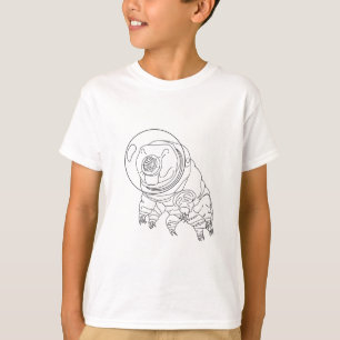 Tardigrade Astronaut Helm Jungs T - Shirt