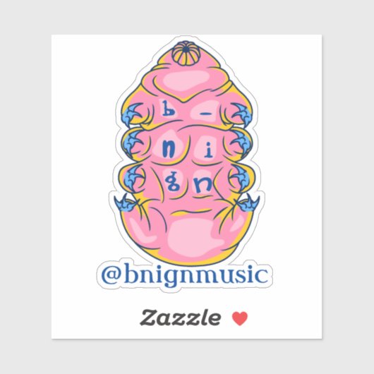 Tardigrade-Aufkleber Aufkleber (Blatt)