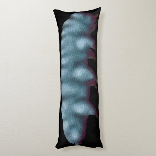 Tardigrade Body PIllow Seitenschläferkissen (Rückseite (Vertikal))