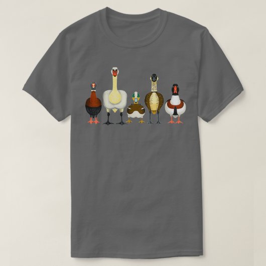 Tardigrade Designs Ducks T-Shirt (Design vorne)