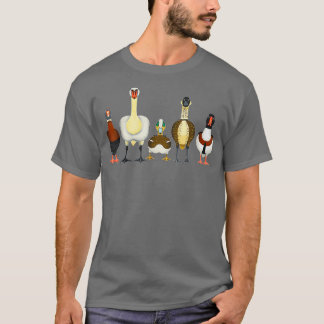Tardigrade Designs Ducks T-Shirt