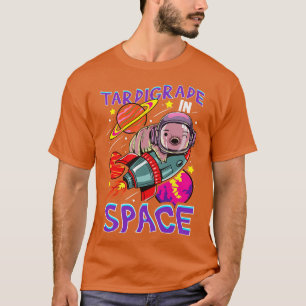 Tardigrade im Weltraum Wasserbär Astronaut Raum T-Shirt
