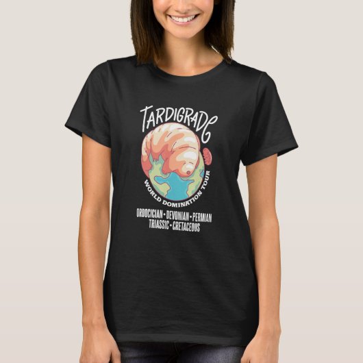 Tardigrade Microbiology Water Bear T-Shirt (Vorderseite)