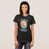 Tardigrade Microbiology Water Bear T-Shirt (Vorne ganz)