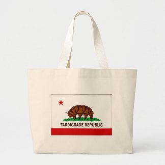 Tardigrade Republik-Flagge Jumbo Stoffbeutel