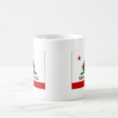 Tardigrade Republik-Flagge Kaffeetasse (Mittel)