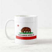 Tardigrade Republik-Flagge Kaffeetasse (Links)