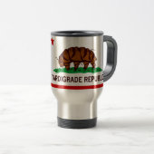 Tardigrade Republik-Flagge Reisebecher (VorderseiteRechts)