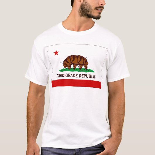 Tardigrade Republik-Flagge T-Shirt (Vorderseite)