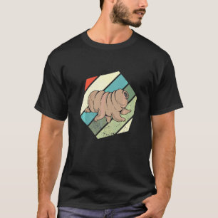Tardigrade Retro Vintage Wasserbär Mikrobiologie S T-Shirt