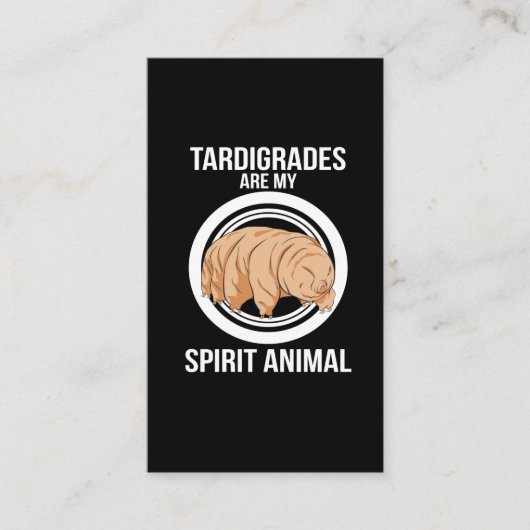 Tardigrade Visitenkarte (Vorderseite)