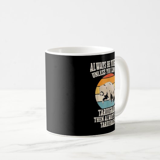 Tardigrade Wasserbär Kaffeetasse (VorderseiteRechts)