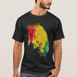 Tardigrade Wasserbär Moos Ferkel Mikro Tier Col T-Shirt