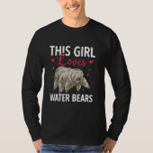 Tardigrade Water Bear Biologe Microbiology Tardi T-Shirt (Vorderseite)