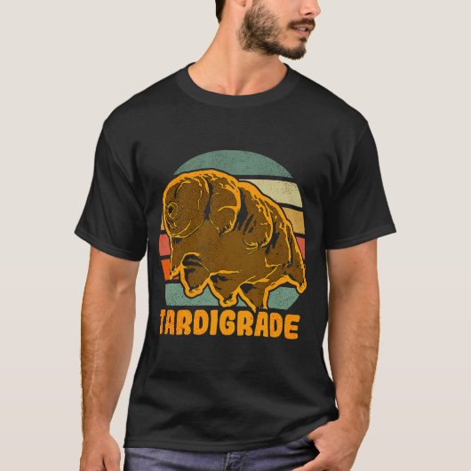 Tardigrade Water Bear Moss Piglet Micro Animal 4 T-Shirt (Vorderseite)