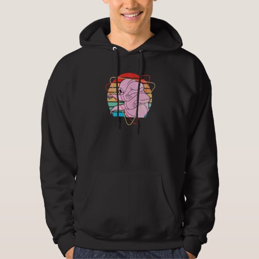 Tardigrade Water Bear Moss Piglet Micro Animal Col Hoodie (Vorderseite)