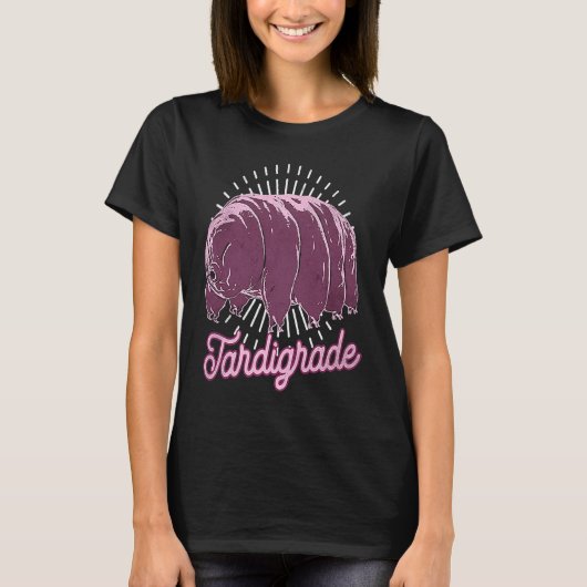 Tardigrade Water Bear Moss Piglet Micro Animal T-Shirt (Vorderseite)
