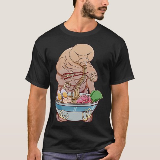 Tardigrade Water Bear Waterbear Moss Piglet (233) T-Shirt (Vorderseite)