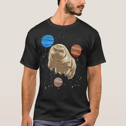 Tardigrade Water Bear Waterbear Moss Piglet (62) T-Shirt (Vorderseite)