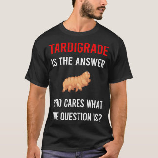 Tardigrade Water Bear Waterbear Moss Pigment T-Shirt