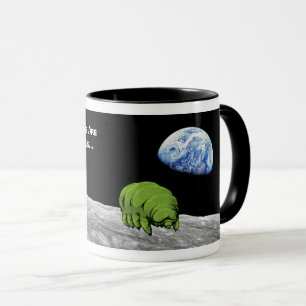 Tardigraden auf dem Mond Lustige NASA Apollo 8 Ear Tasse