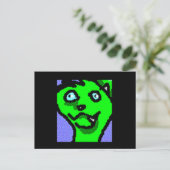 TARDO CAT POSTCARD POSTKARTE (Stehend Vorderseite)