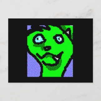 TARDO CAT POSTCARD POSTKARTE