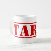 TARFU KAFFEETASSE (Vorderseite Links)