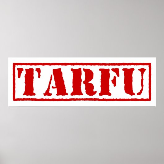 TARFU POSTER (Vorne)