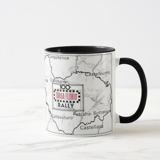 TARGA FLORIO/ALFA ROMEO RACING MUG TASSE (Rechts)