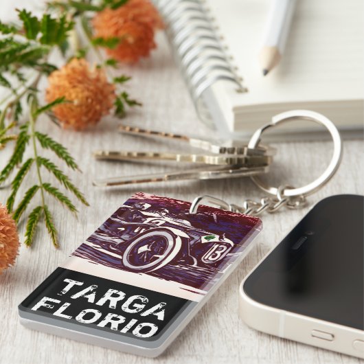 TARGA FLORIO RACE SCHLÜSSELANHÄNGER (Vorderseite rechts)