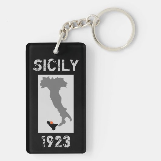 TARGA FLORIO RACE SCHLÜSSELANHÄNGER (Rückseite)