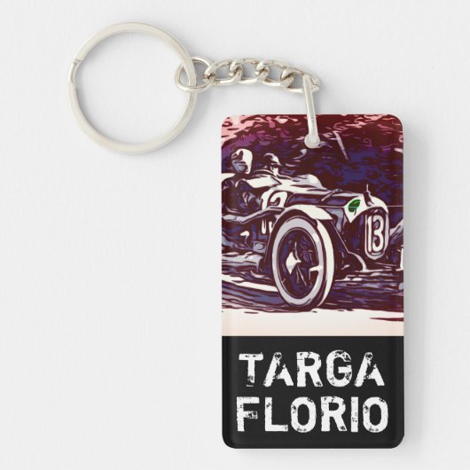 TARGA FLORIO RACE SCHLÜSSELANHÄNGER (Vorderseite)