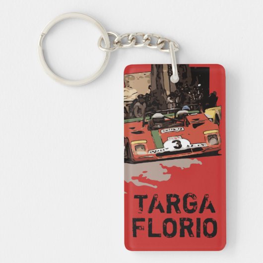 TARGA FLORIO RACE SCHLÜSSELANHÄNGER (Vorderseite)