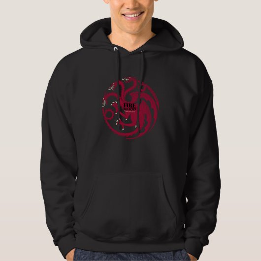 Targaryen Sigil - Feuer und Blut Hoodie (Vorderseite)