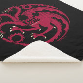 Targaryen Sigil - Feuer und Blut Sherpadecke (3/4)