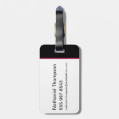 Targaryen Sigil - Fire & Blood Gepäckanhänger (Rückseite vertikal)