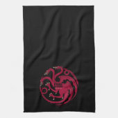 Targaryen Sigil - Fire & Blood Geschirrtuch (Vertikal)