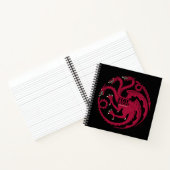Targaryen Sigil - Fire & Blood Notizblock (Innenseite)