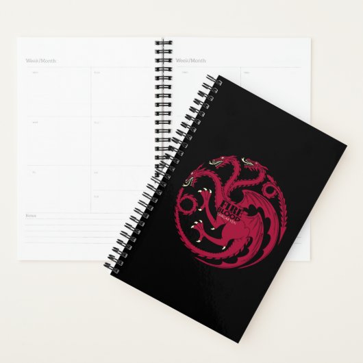 Targaryen Sigil - Fire & Blood Planer (Anzeige)