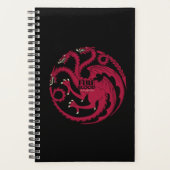 Targaryen Sigil - Fire & Blood Planer (Vorderseite)