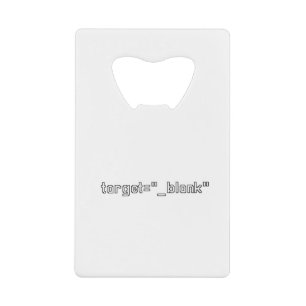 target="_blank" Programmer Geldbeutel Flaschenöffner